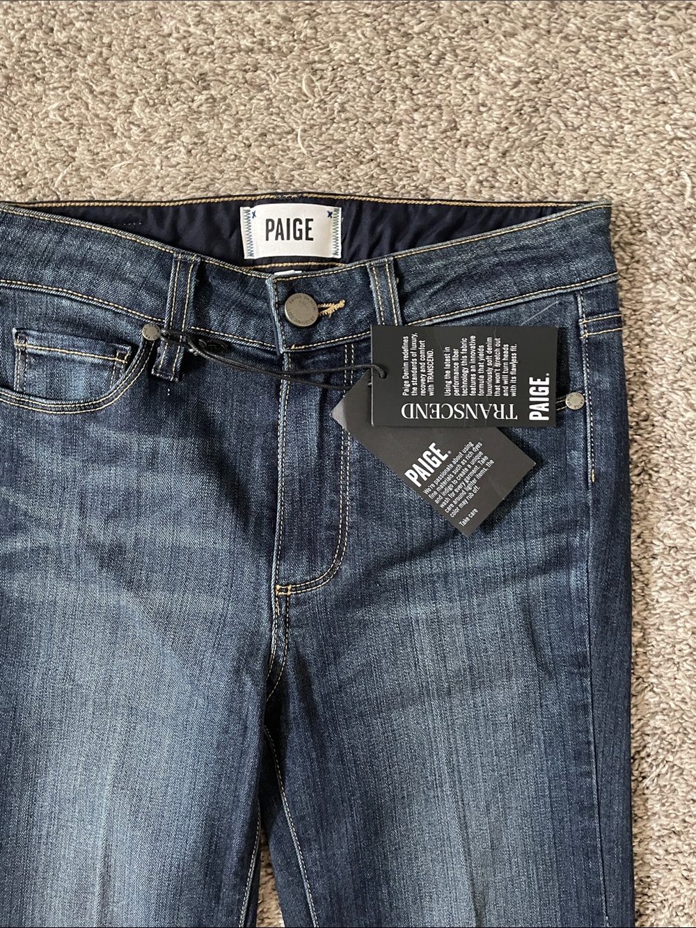 PAIGE High Rise Bell Canyon Jeans - Picture 4 of 10